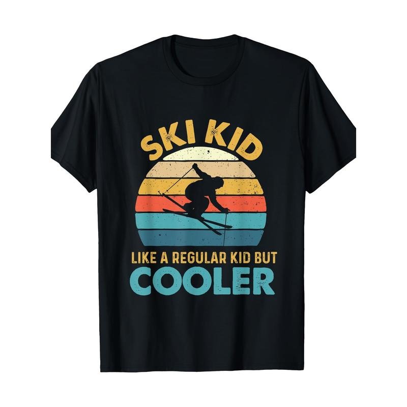 Ski like a normal person, but cooler - ski shirts for skiers