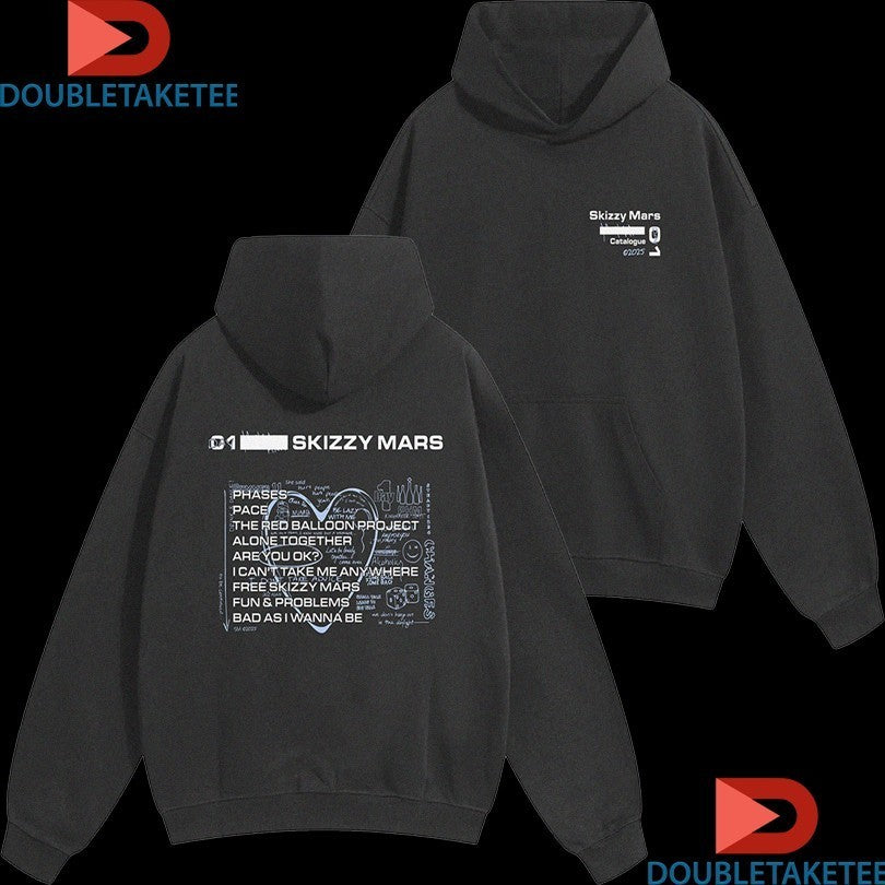 Skizzy Mars Catalogue Tracklist Heart Shirts