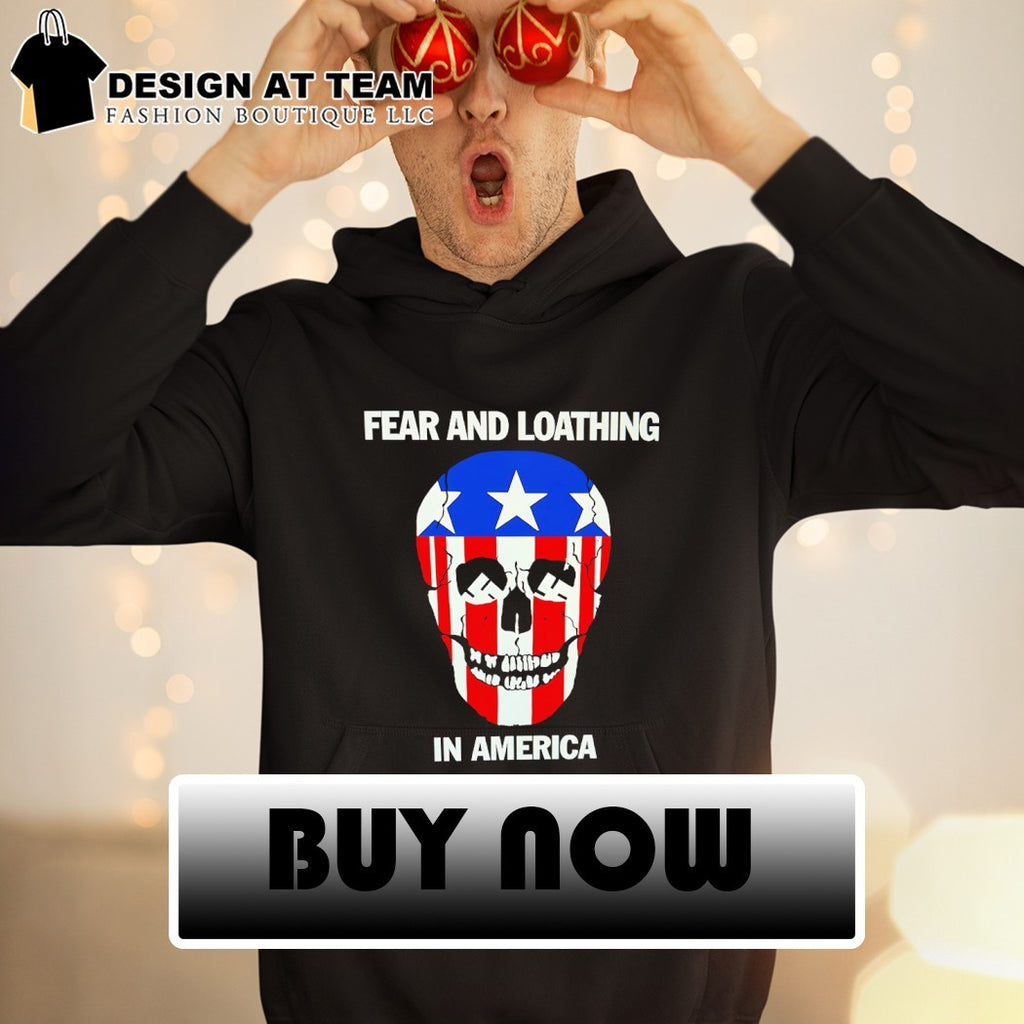 Skull Fear and Loathing in America 2026 shirt