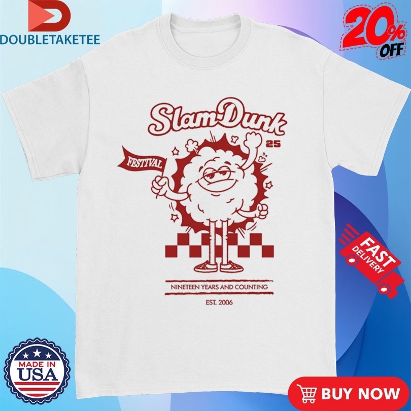 Slam Dunk Festival And Counting Est 2006 Mascot Shirts