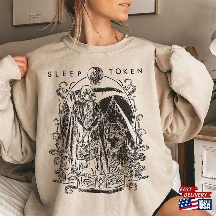 Sleep Rock Token Band sweatshirt Take Me Back To Eden Chokehold T-Shirts, Hoodie | TeeBloomCo.com