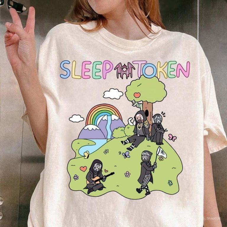 Sleep Token Cowboy Rider In The Park Shirt Cute Rainbow T-Shirt Halloween Ideas Shirt Hoodie, Sweatshirt | TeeBloomCo.com
