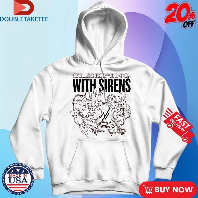 Sleeping With Sirens Floral Stopwatch Shirts
