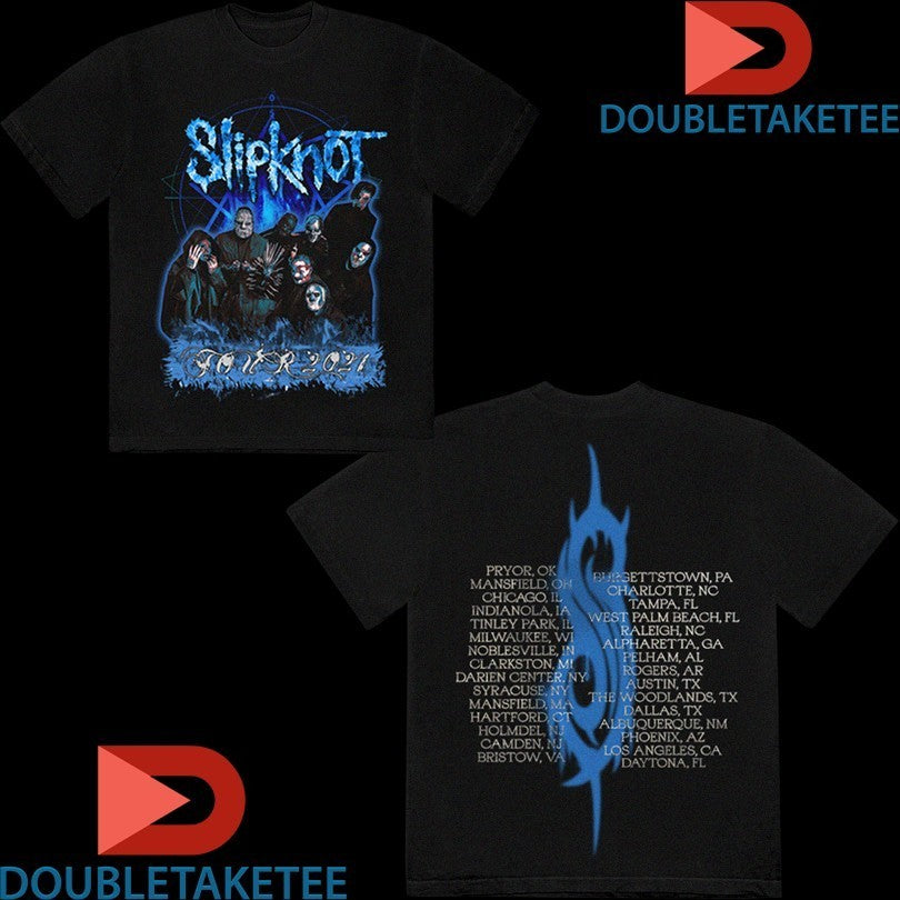 Slipknot Tour 2024 Photo Logo Shirts