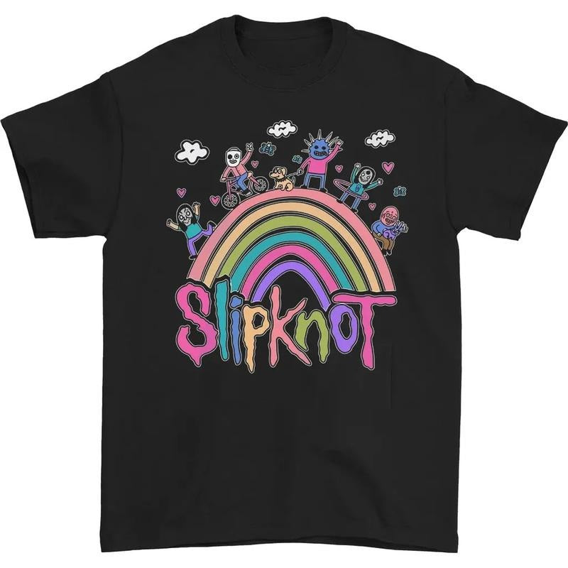 Slipknot band Cute Tour Men T-shirt Black Short Sleeve All Sizes S-5Xl JJ1510 Hoodie, Sweatshirt | TeeBloomCo.com