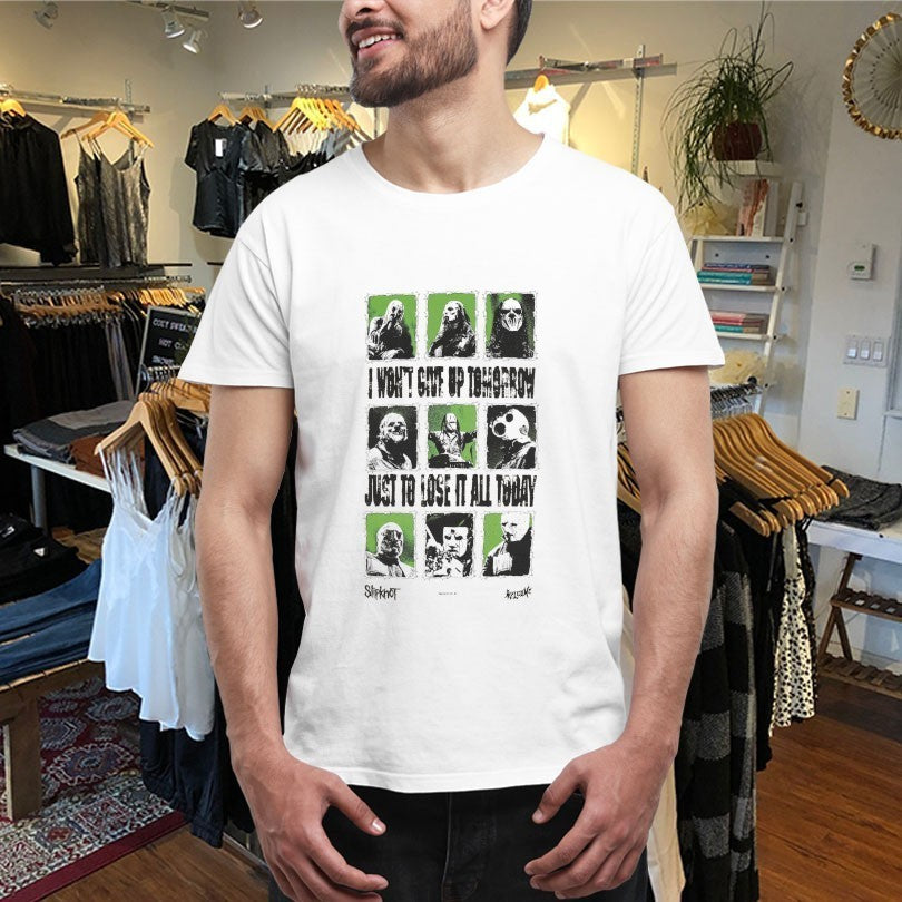 Slipknot x Welcome Skateboards I Won’t Give Up Tomorrow Just To Lose It All Today Shirts