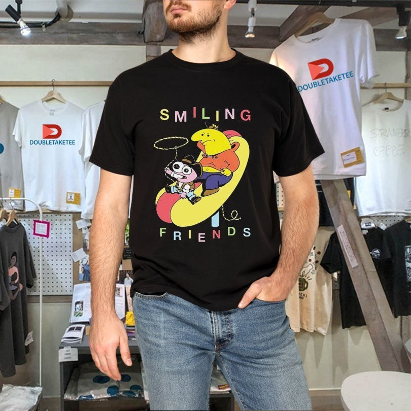 Smiling Friends Rodeo Hot Dog Cowboy Shirts