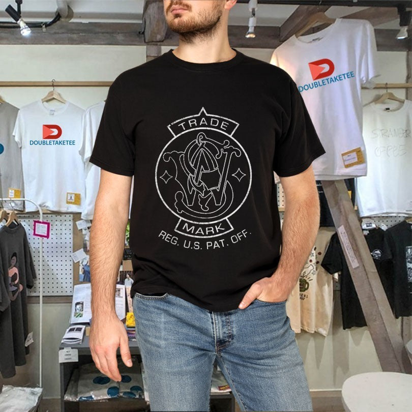 Smith & Wesson Trade Mark Reg Us Pat Off Logo Shirts