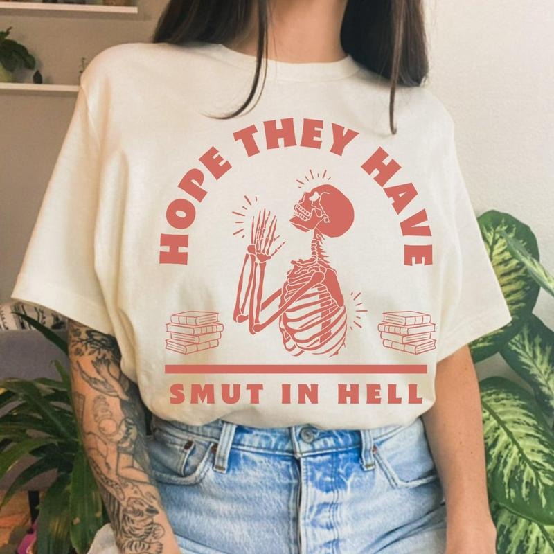 Smut in Hell,  In My Smut Era,  I'd Rather Be Reading Smut, Acotar, Sweatshirt, T-shirt, Hoodie | TeeBloomCo.com