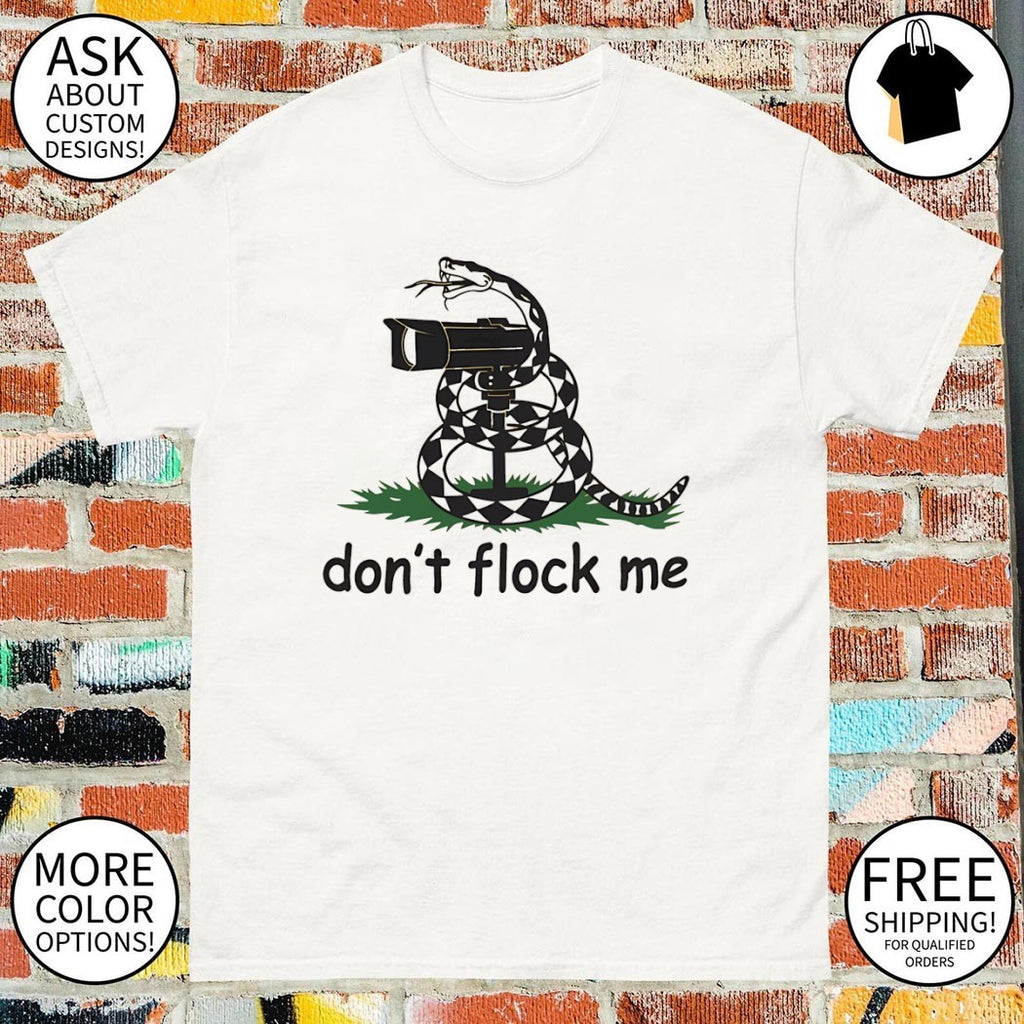Snake Don’t Flock Me Don’t Tread On Me 2026 shirt