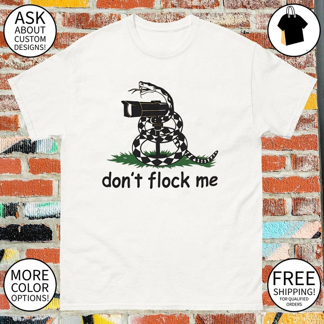 Snake Don’t Flock Me Don’t Tread On Me 2026 shirt