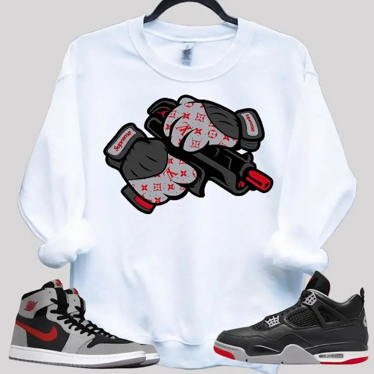 Sneaker Heat Sweatshirt T-Shirt To Match Sneaker Hoodie | TeeBloomCo.com