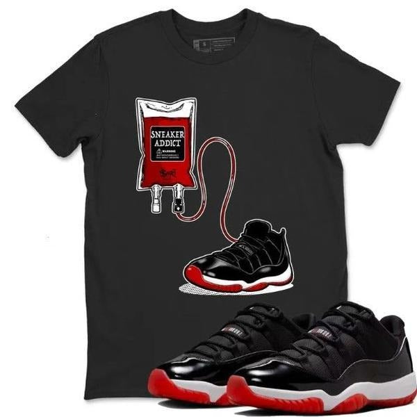 Sneaker Therapy Unisex Graphic T-Shirts To Match Sneakers 11s Low Bred Hoodie, Sweatshirt | TeeBloomCo.com
