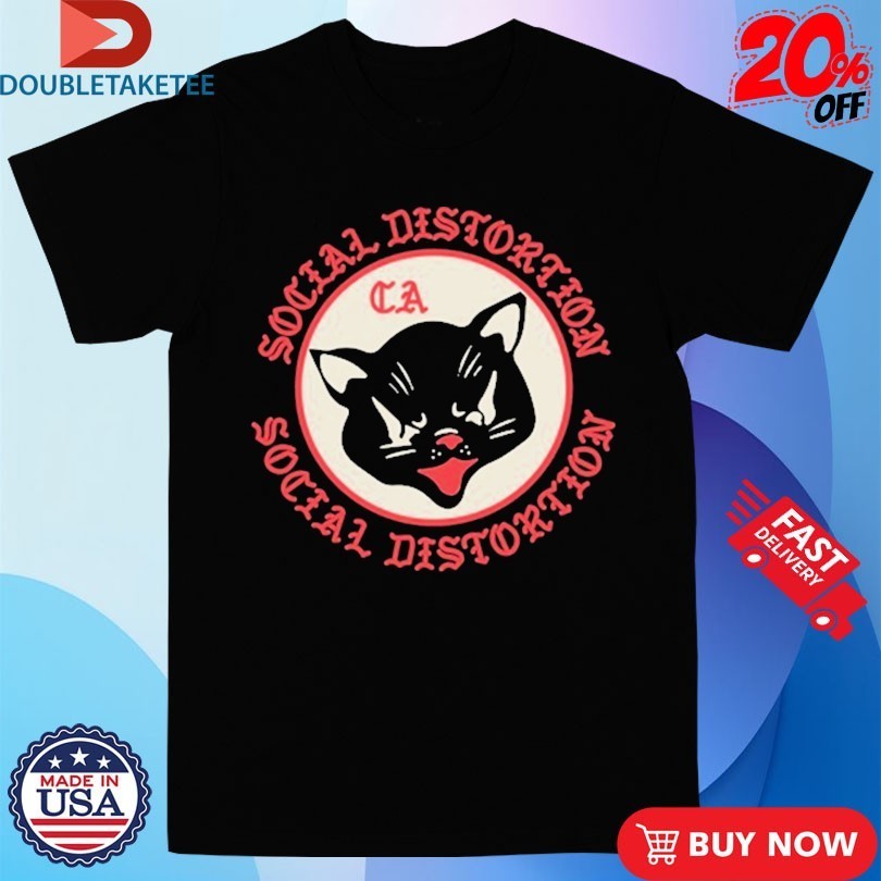 Social Distortion Black Cat Shirts