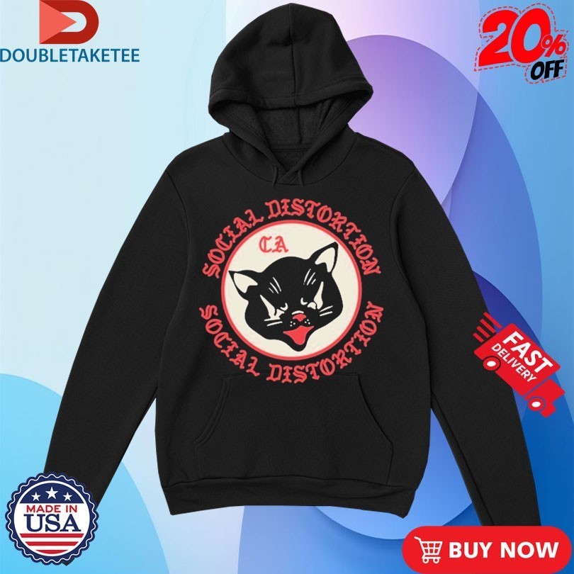 Social Distortion Black Cat Shirts