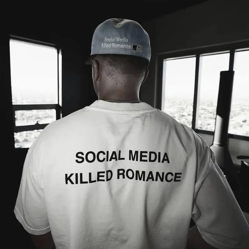 Social Media Klled Romance | Classic Unisex Crew Neck T-Shirt | romance shirt Hoodie, Sweatshirt | TeeBloomCo.com