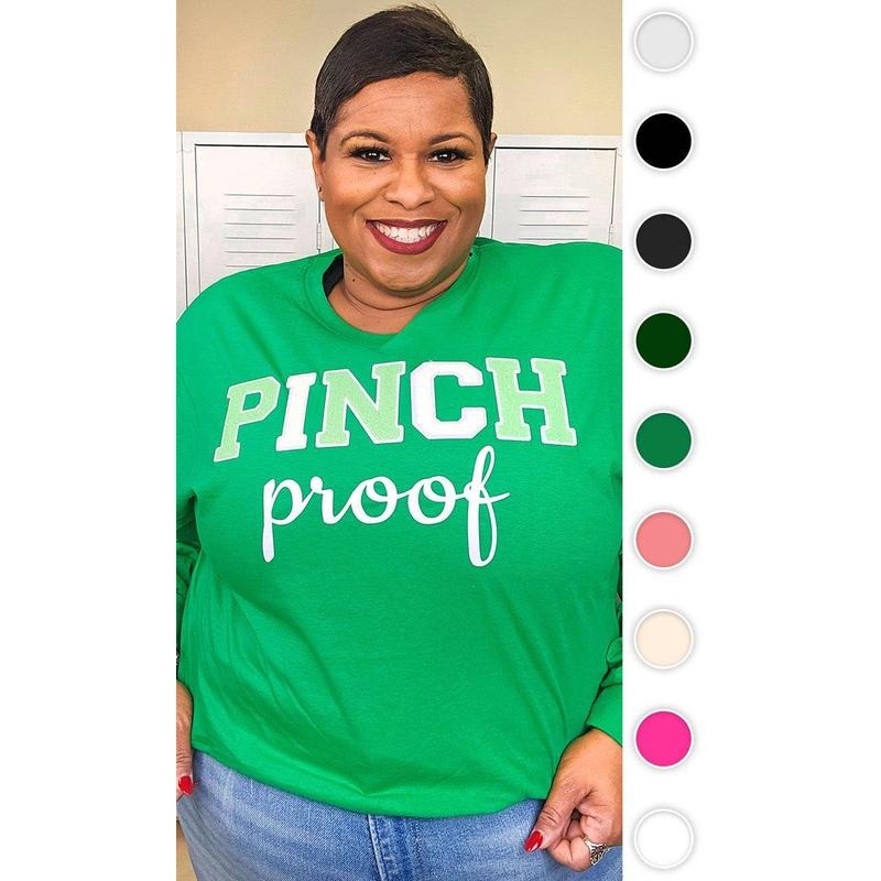Soft Chenille Pinch Proof Adult Long Sleeve T-Shirt Hoodie, Sweatshirt | TeeBloomCo.com