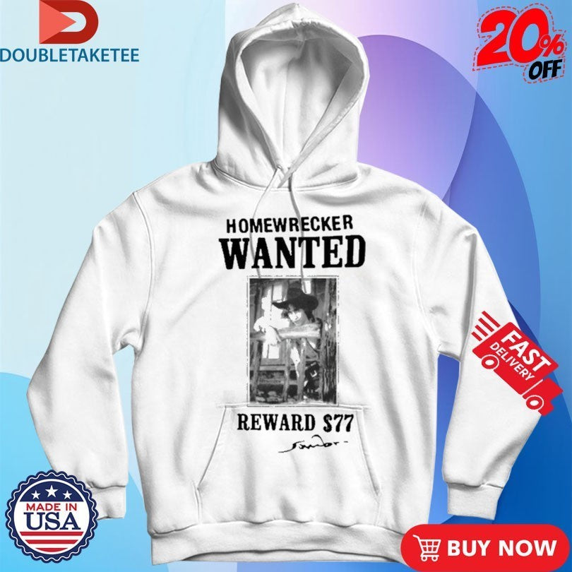 Sombr Homewrecker Wanted Reward T-shirts