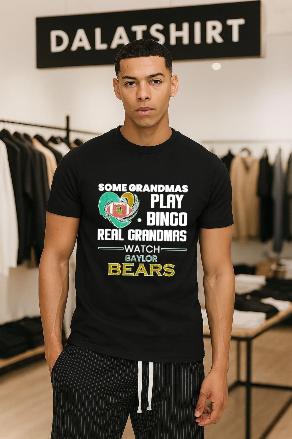 Some Grandmas Play Bingo Real Grandmas Watch Baylor Bears shirt