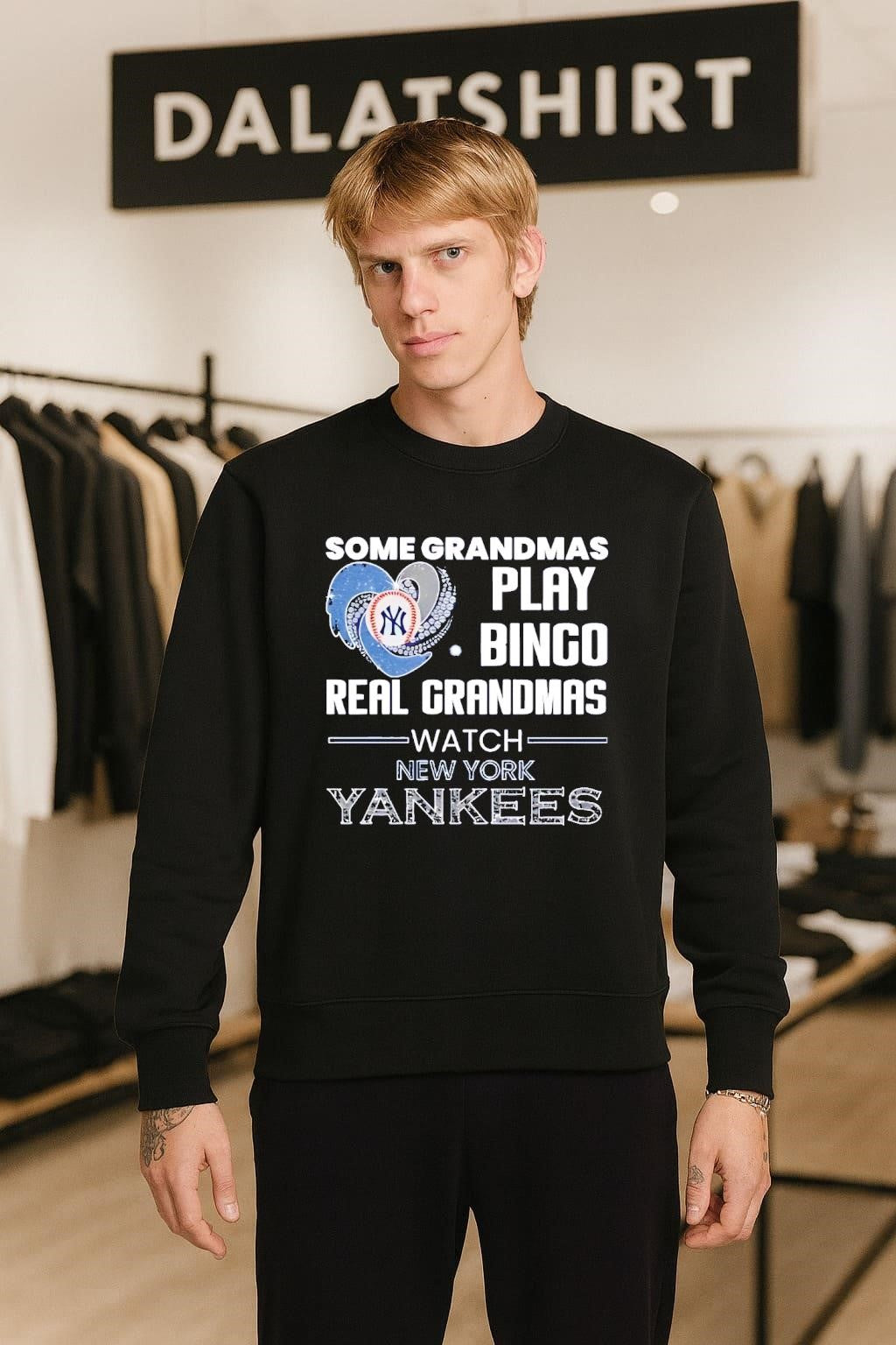 Some Grandmas Play Bingo Real Grandmas Watch New York Yankees shirt