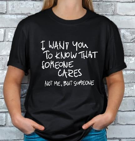Someone Cares Sarcastic Casual T-shirt Crewneck Hoodie, Sweatshirt | TeeBloomCo.com