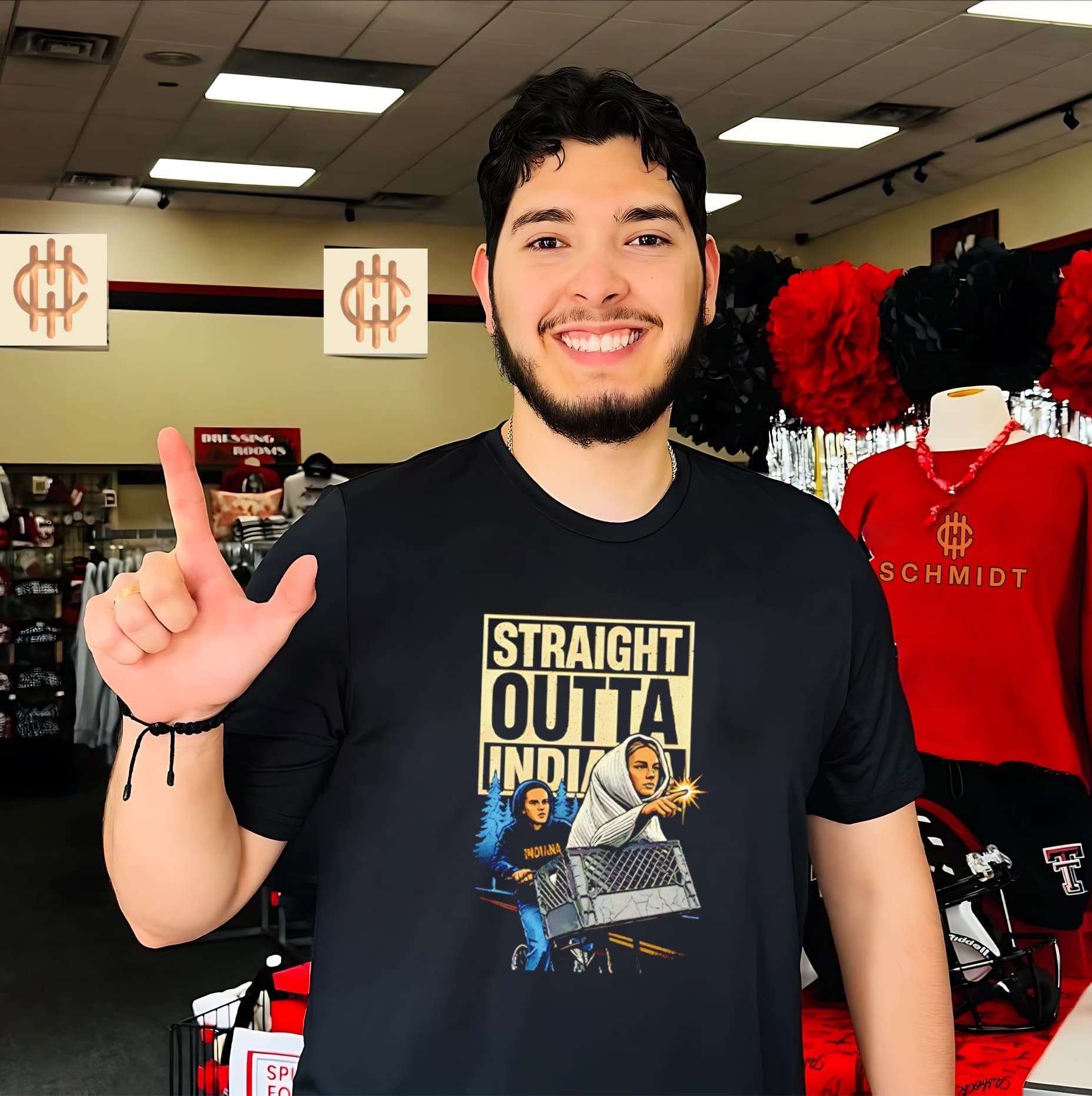 Sophie Cunningham & Caitlin Clark Straight Outta Indiana shirt