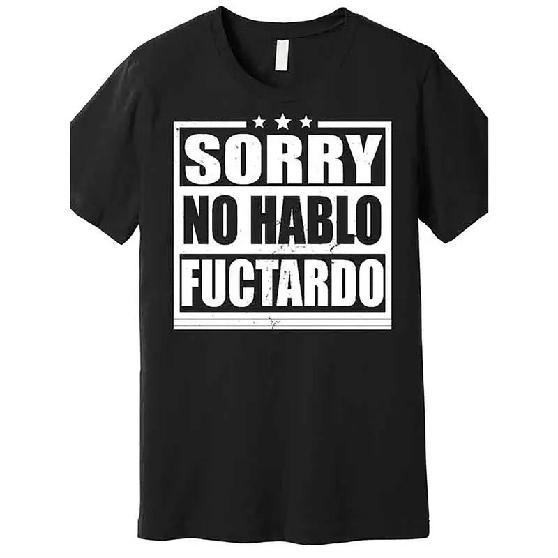 Sorry, I didn't mention Fuctardo Print. Men's round neck short sleeved casual cotton T-shirt, suitable for daily wear ...