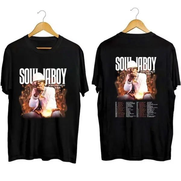 Soulja Boy Rapper World Tour 2023 Short-Sleeve T-Shirt Hoodie, Sweatshirt | TeeBloomCo.com