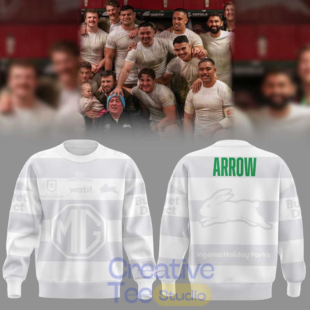 South Sydney Rabbitohs Arrow White 2026 Sweatshirt