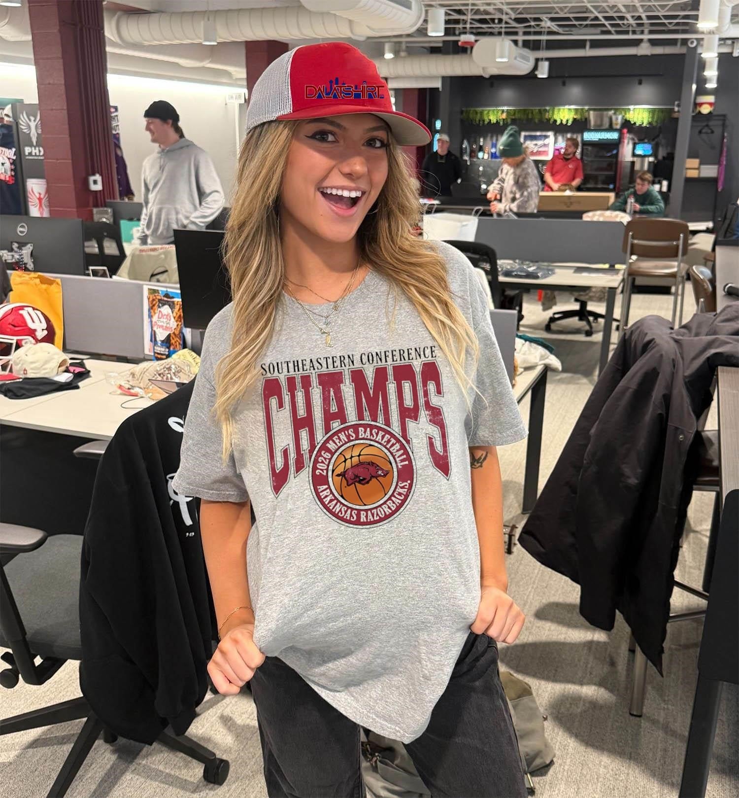 Southeastern Conference Champs 2026 Arkansas Razorbacks shirt