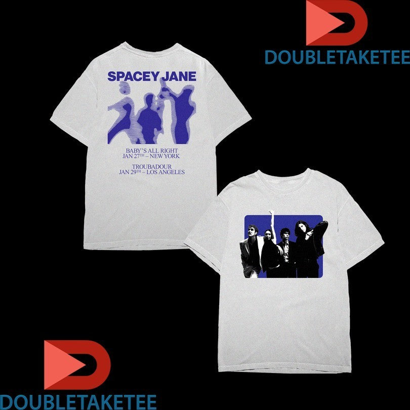 Spacey Jane US Underplay Tour 2025 Shirts