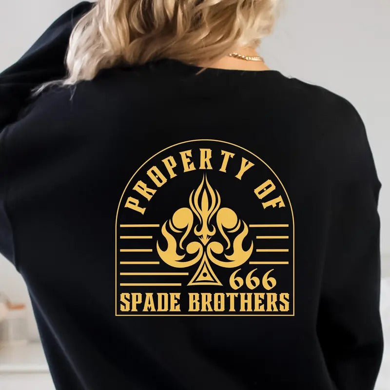 Spade Brothers Series Sweatshirt, Carnage and Madness Book Hoodie, Shantel Tessier Merch, Dark Romance Apparel, Bookish...