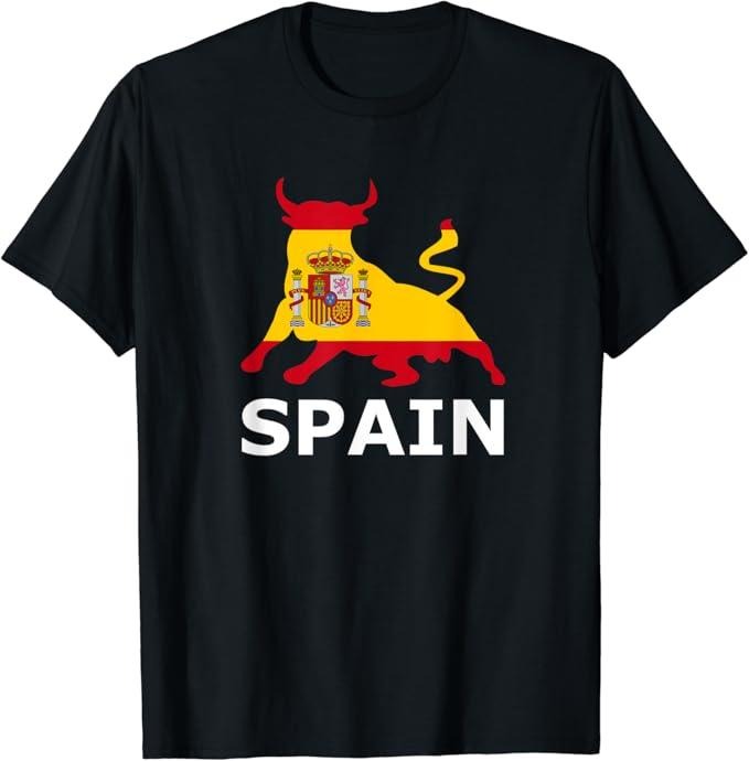 Spain Shirts, Spanish Bull Fighting Spain T-Shirt Cotton Fashion Hoodie, Sweatshirt | TeeBloomCo.com