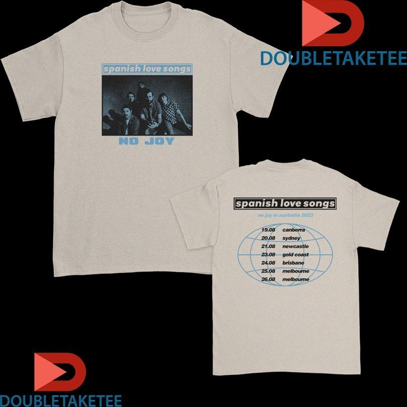 Spanish Love Songs Oasis No Joy Shirts