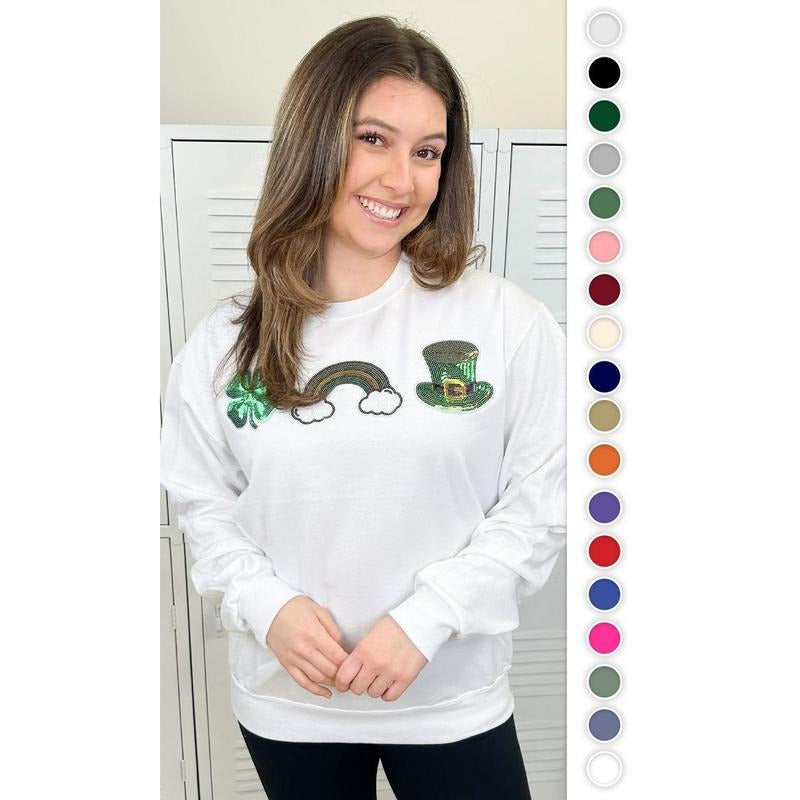 Sparkle St. Patrick’s Sweatshirt T-Shirts, Hoodie | TeeBloomCo.com