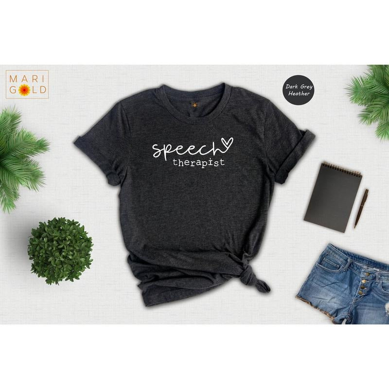 Speech Therapist Shirt Speech Therapy Shirt St Shirt St Gift Speech Therapist Gift Speech Therapist Tee Therapist Shirt ...