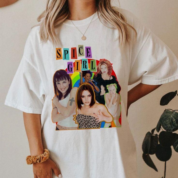 Spice Girls Shirt Retro 90s Spice Girls Fan Merch, Spice Girls Hoodie, Sweatshirt | TeeBloomCo.com
