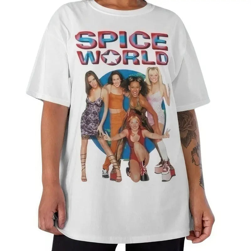 Spice Girls Spice World Album T-Shirt Collection Hoodie, Sweatshirt | TeeBloomCo.com