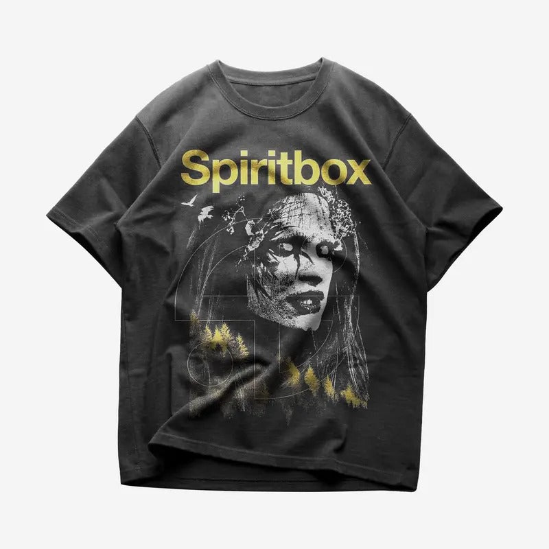 Spiritbox T-shirt - Metal Music Shirt - Spiritbox Merch - Unisex Cotton Tee Hoodie, Sweatshirt | TeeBloomCo.com