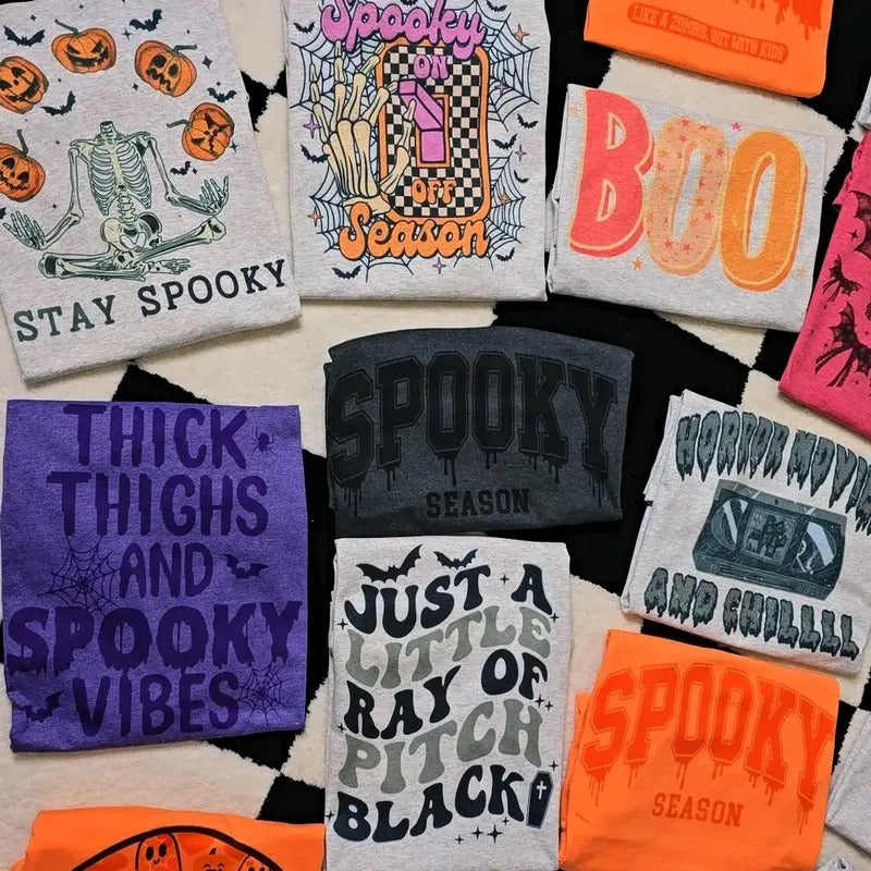 Spooky Halloween 2 Tee or 2 Sweatshirt Grab Bags Hoodie | TeeBloomCo.com