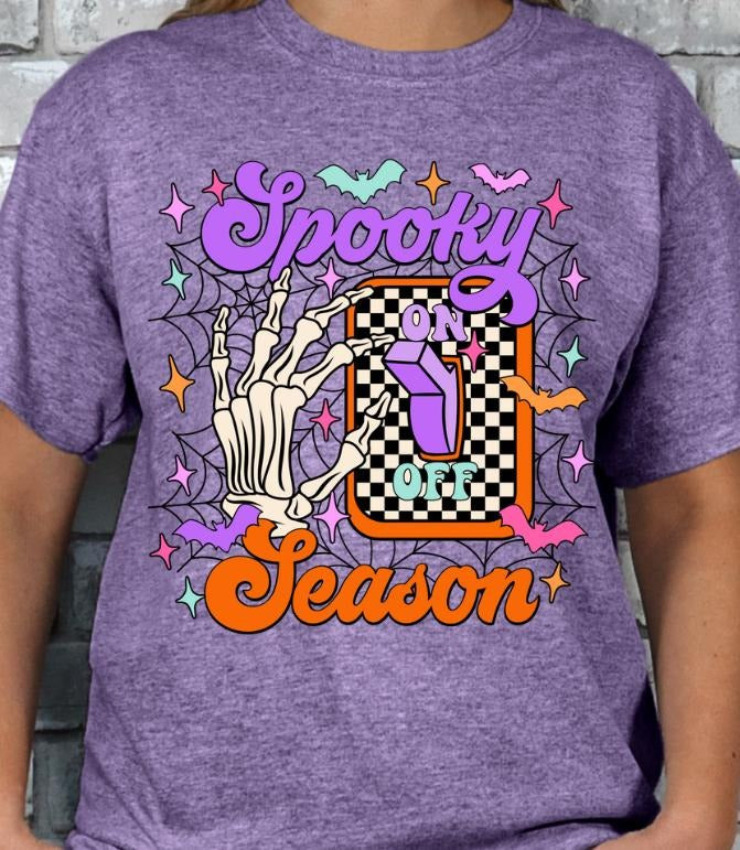 Spooky Season On T-shirt Hoodie, Sweatshirt | TeeBloomCo.com