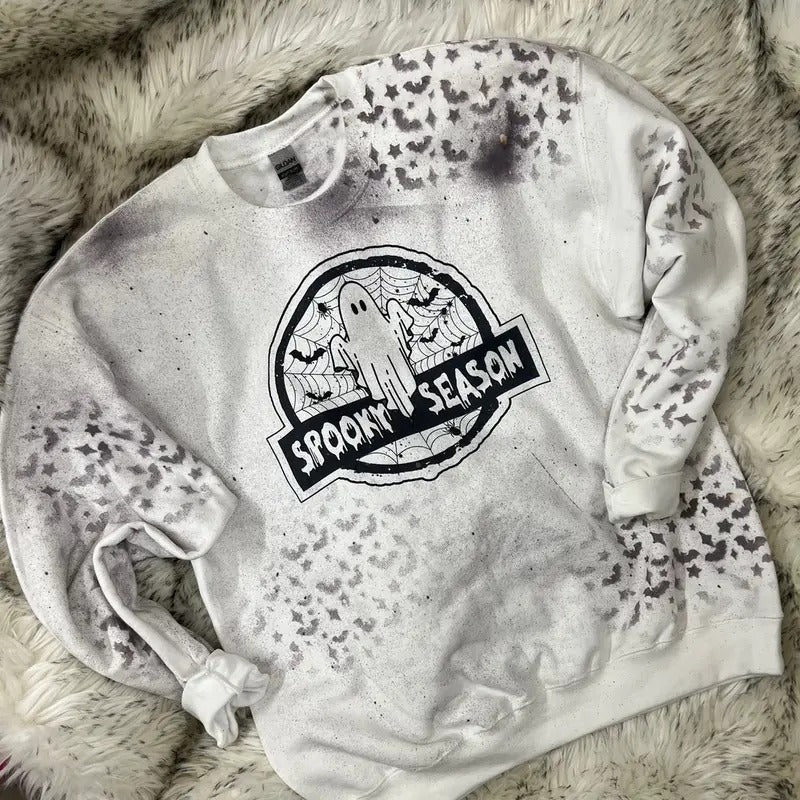 Spooky Season Sweatshirt Frickin Bats T-Shirts, Hoodie | TeeBloomCo.com
