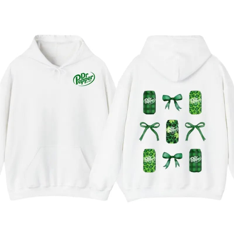 St. Patrick’s Day Pepper Soda T-Shirt or Hoodie Trendy, Patrick's Day Shirt For Men For Women Sweatshirt | TeeBloomCo.com