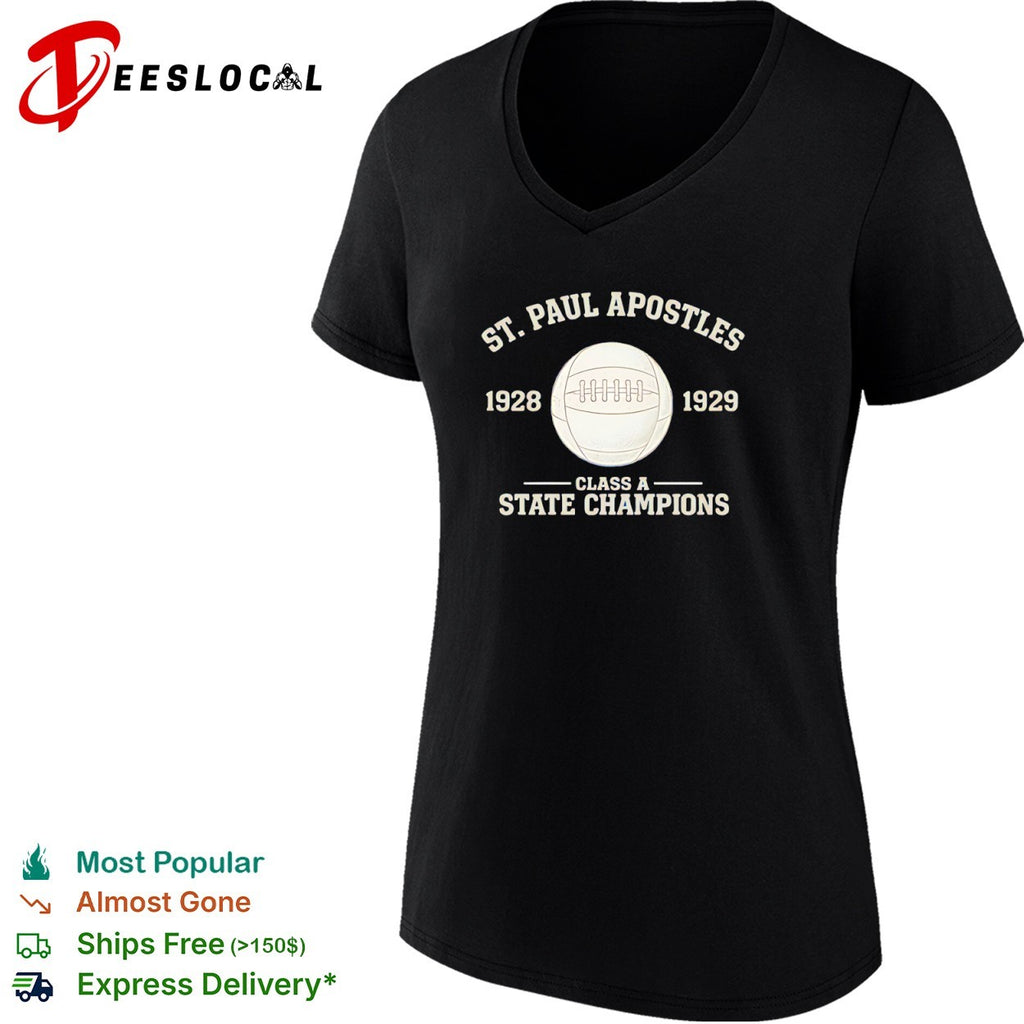 St Paul Apostles 1928 1929 Class A State Champions Football Athletic Sport shirt