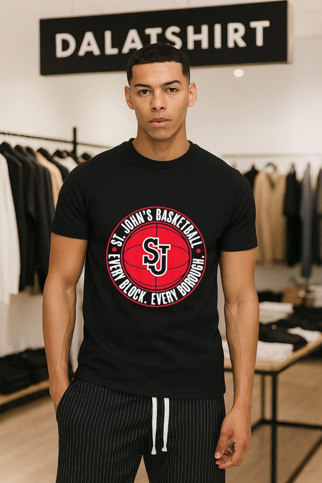 St. John’s Basketball Every Block Every Borough shirt