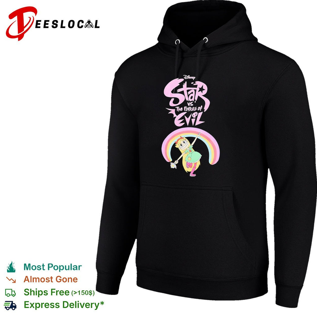Star vs the Forces of Evil Disney Star Butterfly Rainbow shirt