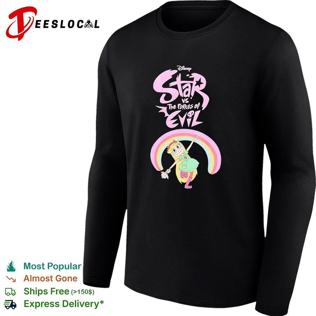 Star vs the Forces of Evil Disney Star Butterfly Rainbow shirt