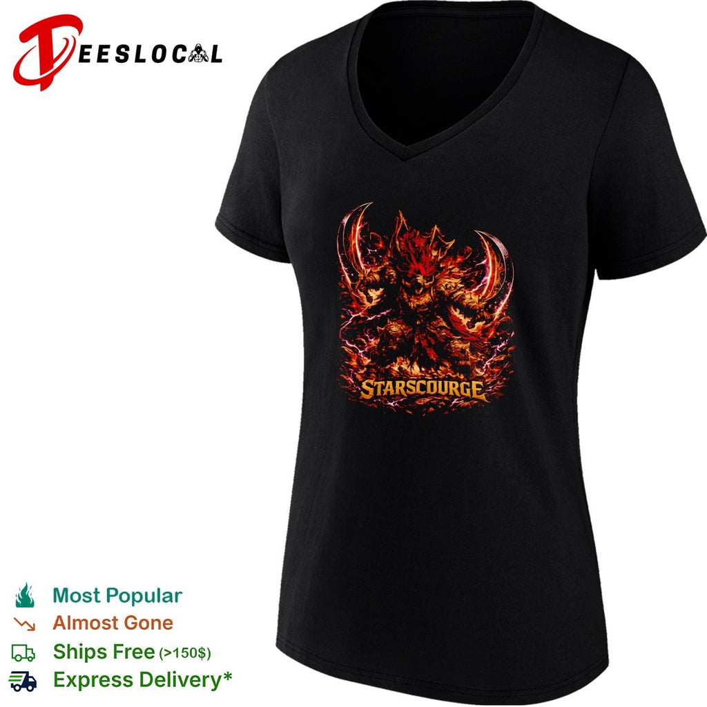 Starscourge demon warrior horns vintage shirt