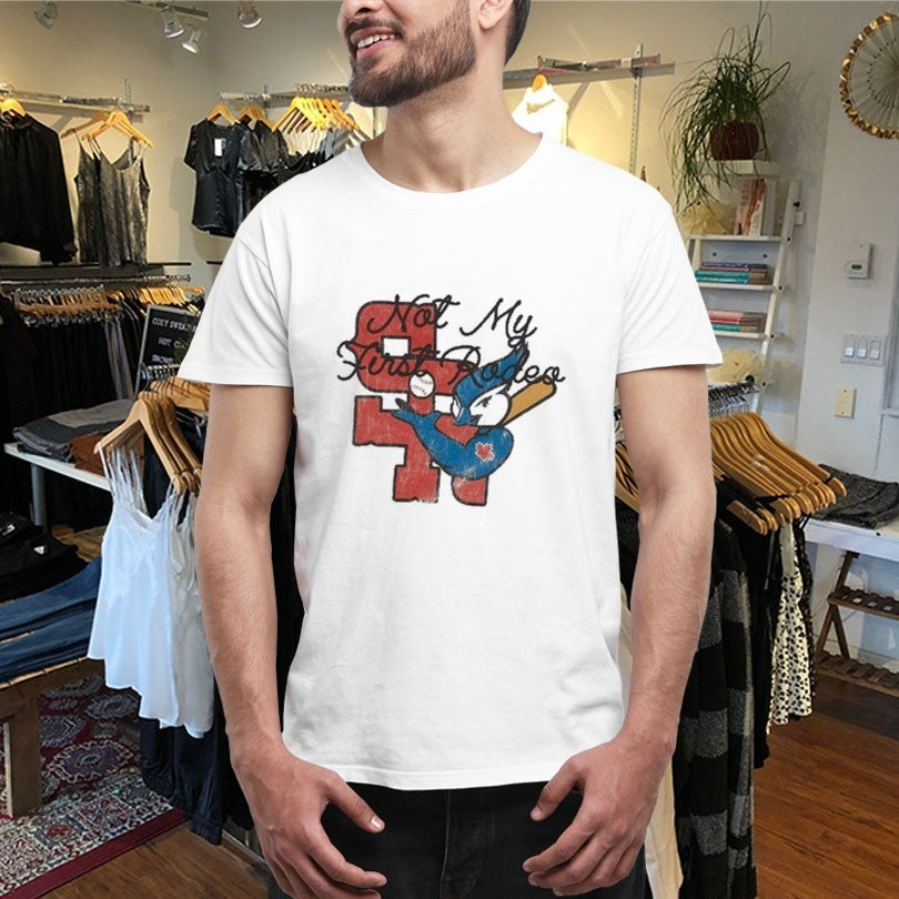 Stevenson Ranch x Toronto Ok Blue Jays Not My First Rodeo Mascot Shirts
