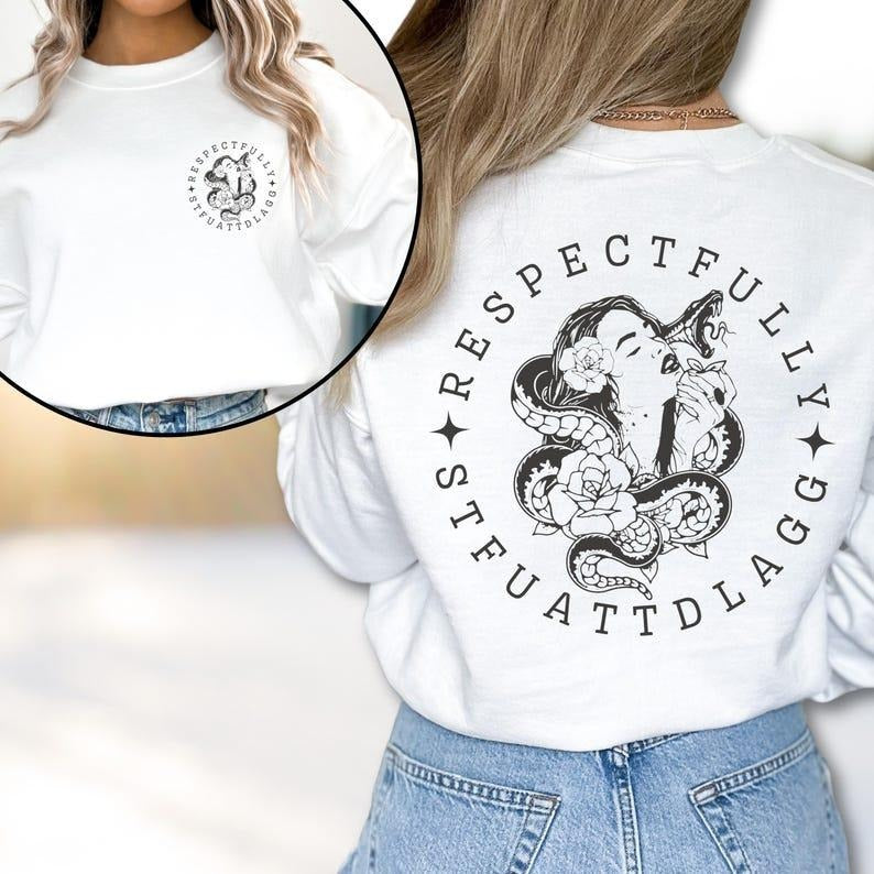 Stfuattdlagg Sweatshirt Dark Romance Merch Smutty Gifts Booktok Merch Romantasy Shirt Gift for Book Lover Morally Grey...